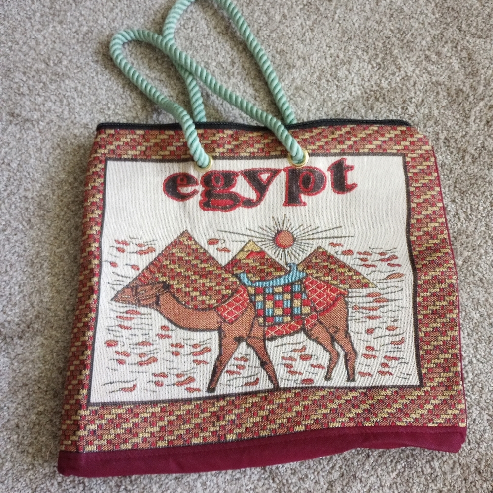 Egyptian Themed tote bag